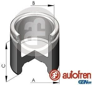 Piston, brake caliper D025133 - image 2