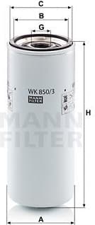 Fuel Filter WK850/3