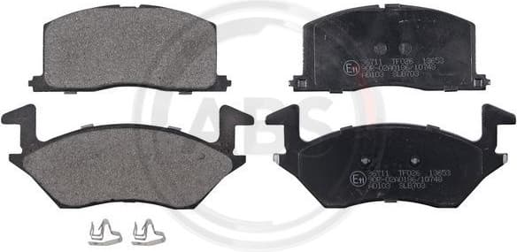 Brake Pad Set, disc brake 36711