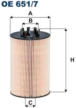 Oil Filter OE651/7
