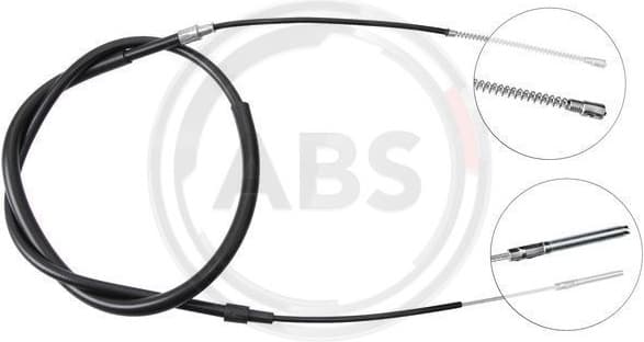 Cable Pull, parking brake K11396