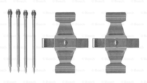 Accessory Kit, disc brake pad 1987474338