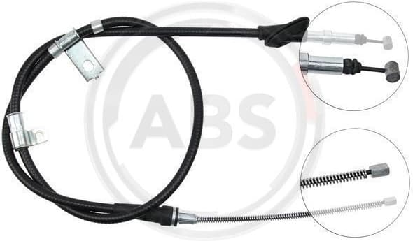 Cable Pull, parking brake K15677