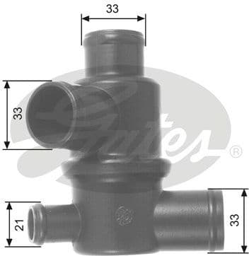 Thermostat, coolant TH14687