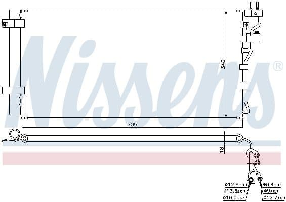 Condenser, air conditioning 940260