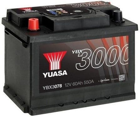 Starter Battery YBX3000 SMF Batteries YBX3078