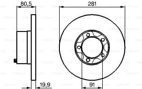 Brake Disc 0986478138 - image 2
