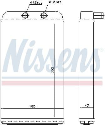 Heat Exchanger, interior heating 73986 - image 2