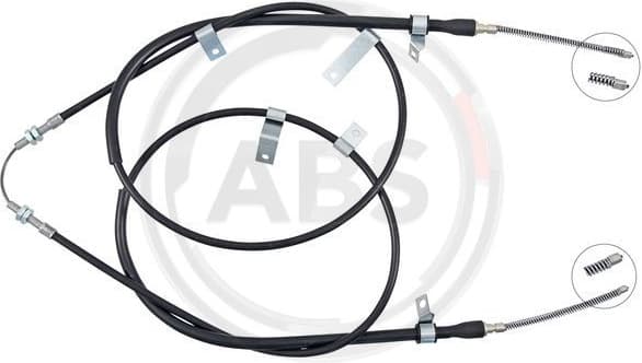 Cable Pull, parking brake K12445