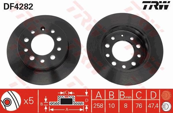 Brake Disc DF4282