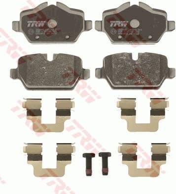 Brake pads rear, Top Quality GDB1612 - image 3