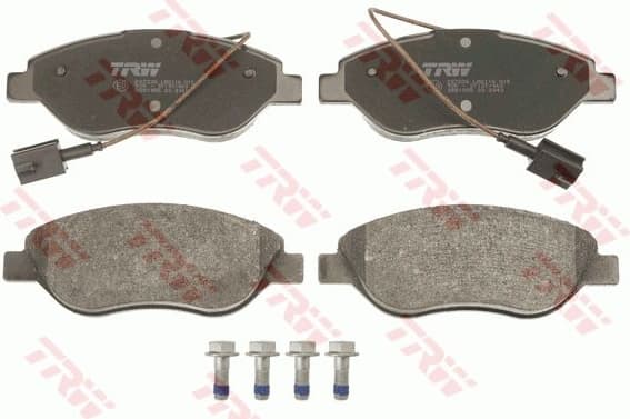 Brake Pad Set, disc brake COTEC GDB1855 - image 2