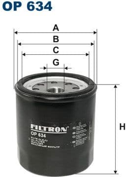 Oil Filter OP634