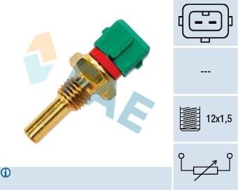Sensor, coolant temperature 33770