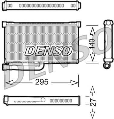 Heat Exchanger, interior heating DRR02004