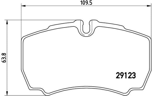 Brake Pad Set, disc brake PRIME LINE P24084