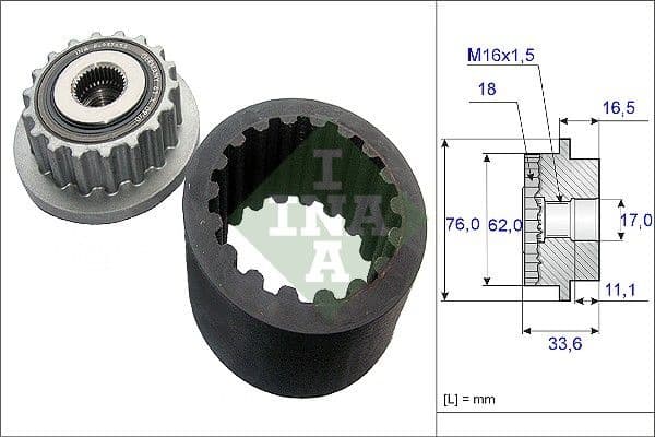 Flexible Coupling Sleeve Kit 535018610