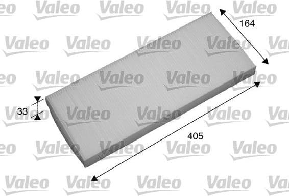 Filter, cabin air VALEO ESSENTIAL 698738