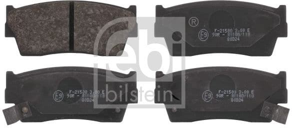 Brake Pad Set, disc brake 16656