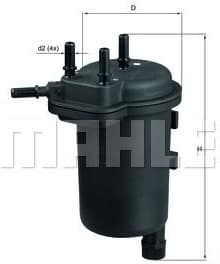 Filter diesel fuel KL430 - image 2