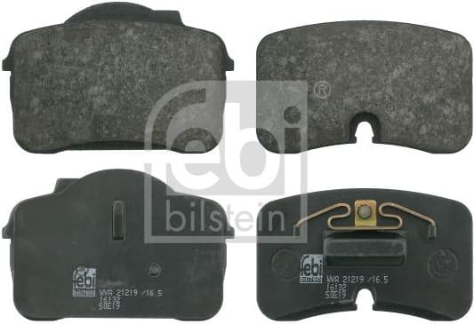 Brake Pad Set, disc brake 16132