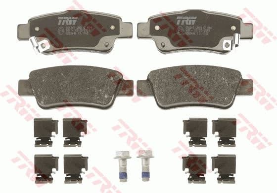 Brake pads rear, Top Quality GDB3446 - image 2