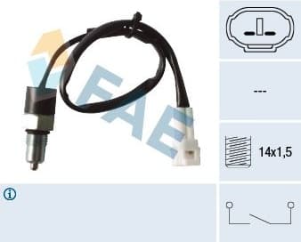 Switch, reverse light 40770
