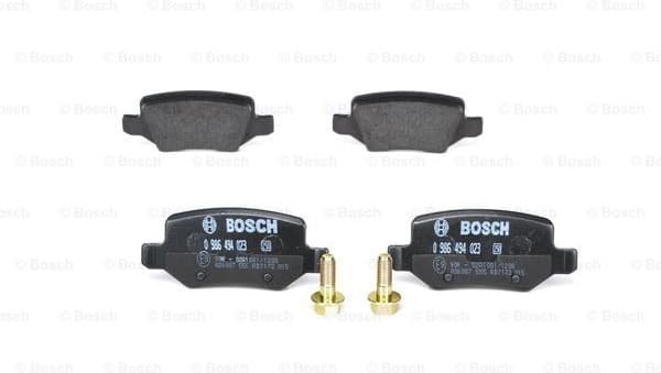 Brake Pad Set, disc brake 0986494023