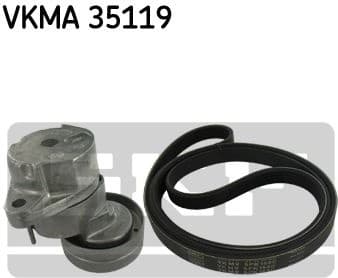 V-ribbed Belt Set VKMA 35119