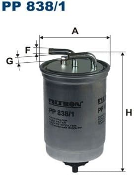 Fuel Filter PP838/1