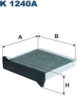 Filter, cabin air K1240A