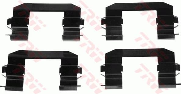 Accessory Kit, disc brake pad PFK492