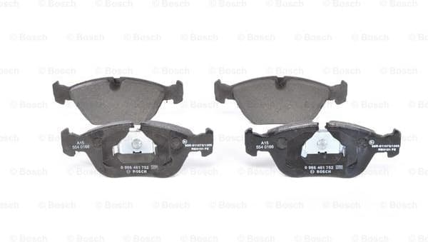 Brake Pad Set, disc brake 0986461752