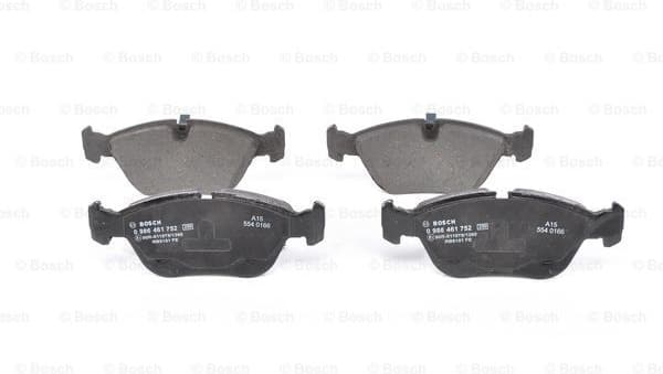 Brake Pad Set, disc brake 0986461752 - image 3