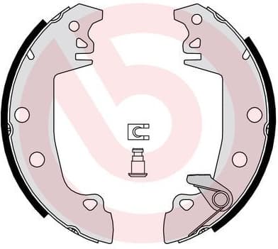 Brake Shoe Set ESSENTIAL LINE S61537
