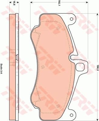 Brake Pad Set, disc brake GDB1859