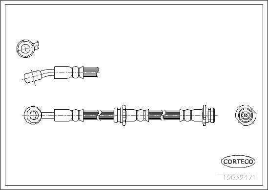 Brake Hose 19032471