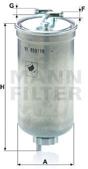 Fuel Filter WK853/16