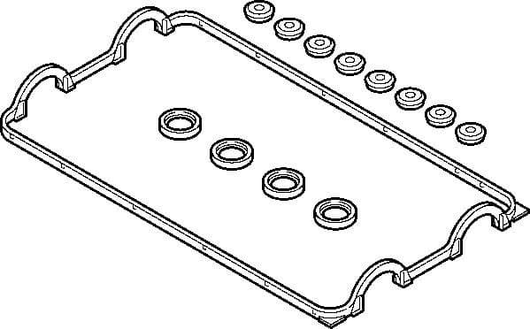 Gasket Set, cylinder head cover 685.610