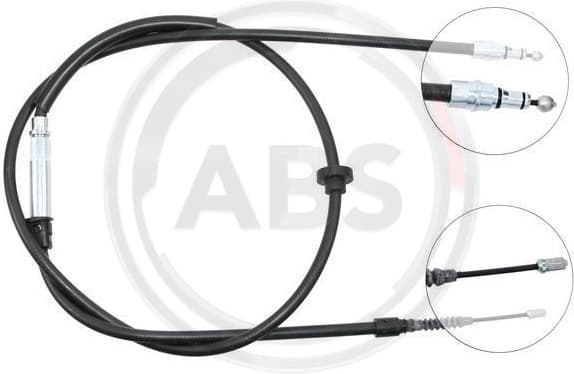 Cable Pull, parking brake K12876