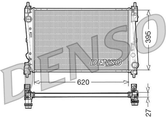 Radiator, engine cooling DRM13015 - image 2