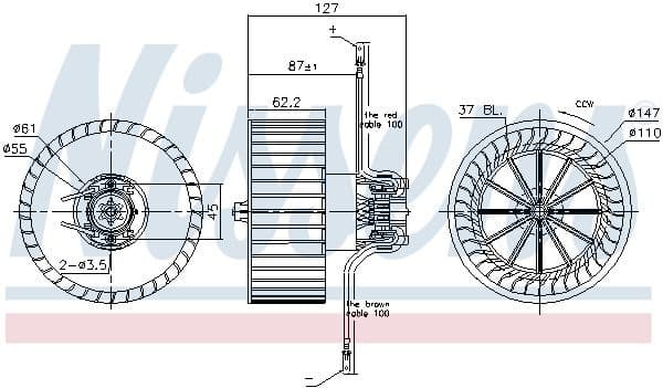 Interior Blower 87402