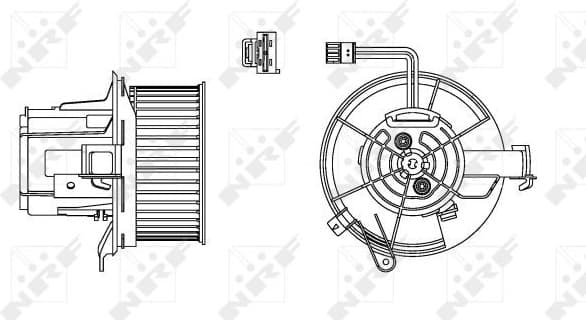 Interior Blower 34162