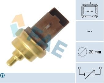 Sensor, coolant temperature 33708