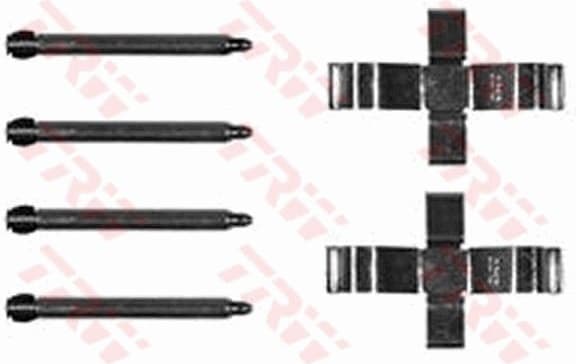 Accessory Kit, disc brake pad PFK234