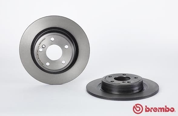 Brake discs kit rear, (2pcs), Top Quality 08.B348.41 - image 2