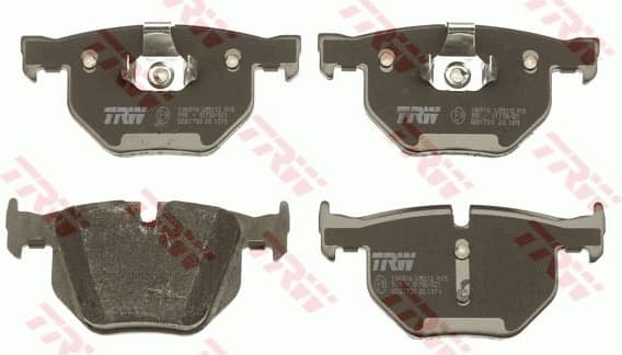 Brake pads rear, Top Quality GDB1730 - image 2