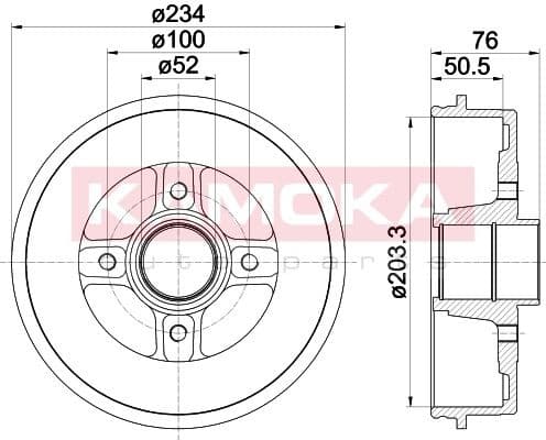 Brake Drum 104014