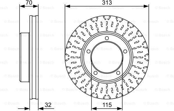 Brake Disc 0986479567 - image 2