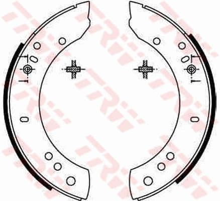 Brake Shoe Set GS6082